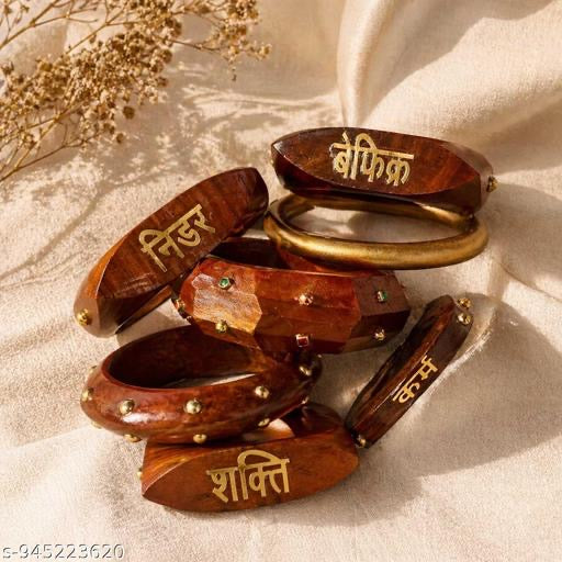 Wooden Devi bangles