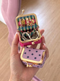 Pinteresty Polka dot mini jewelry case