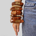 Wooden Devi bangles