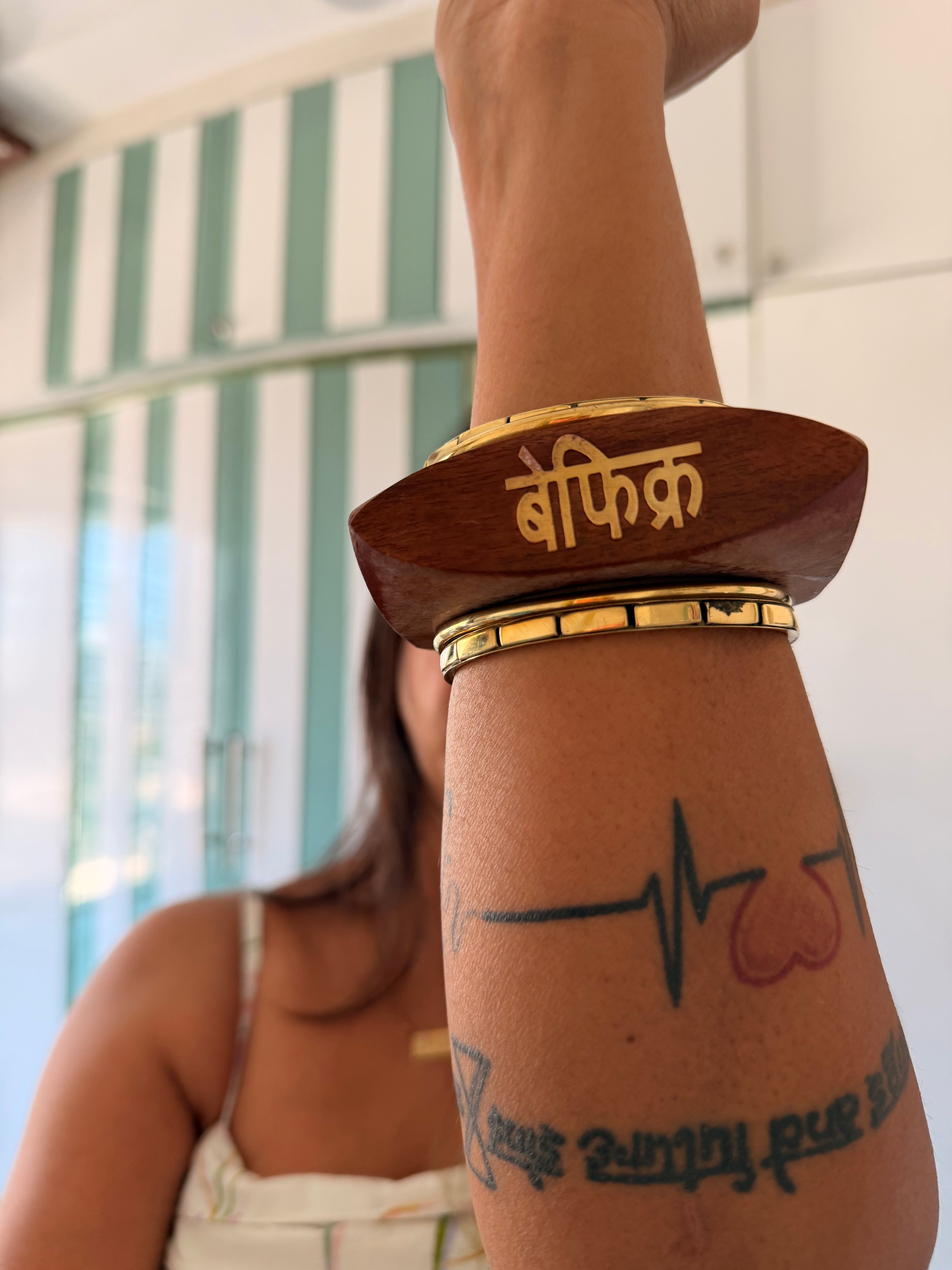 Wooden Devi bangles