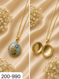 Enamelled frame chain