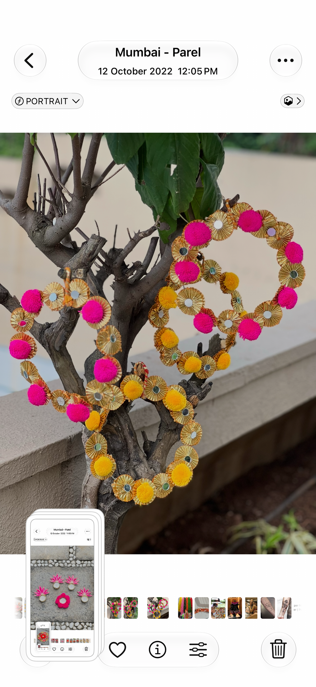 Pink & Yellow Pom-Pom Mirror Work Toran | Handmade Festive Door Hanging | Traditional Indian Home Decor 2sets
