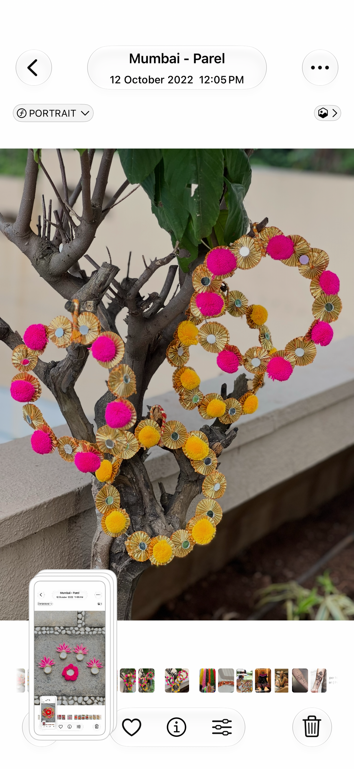 Pink & Yellow Pom-Pom Mirror Work Toran | Handmade Festive Door Hanging | Traditional Indian Home Decor 2sets