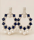 Royal Blue Hoops