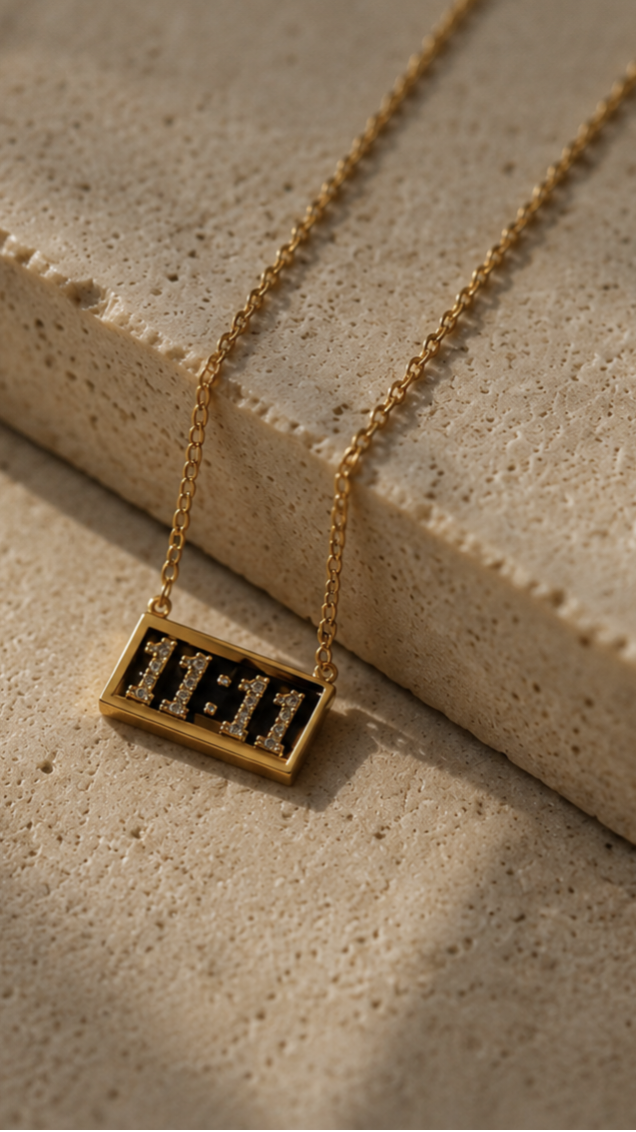 11:11 Angle Neckless