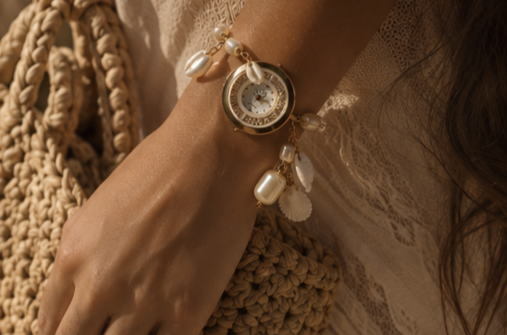 Scarlet Masquerade Watch Bracelet
