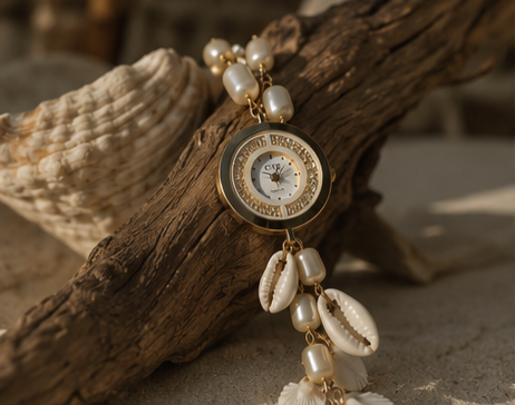 Scarlet Masquerade Watch Bracelet