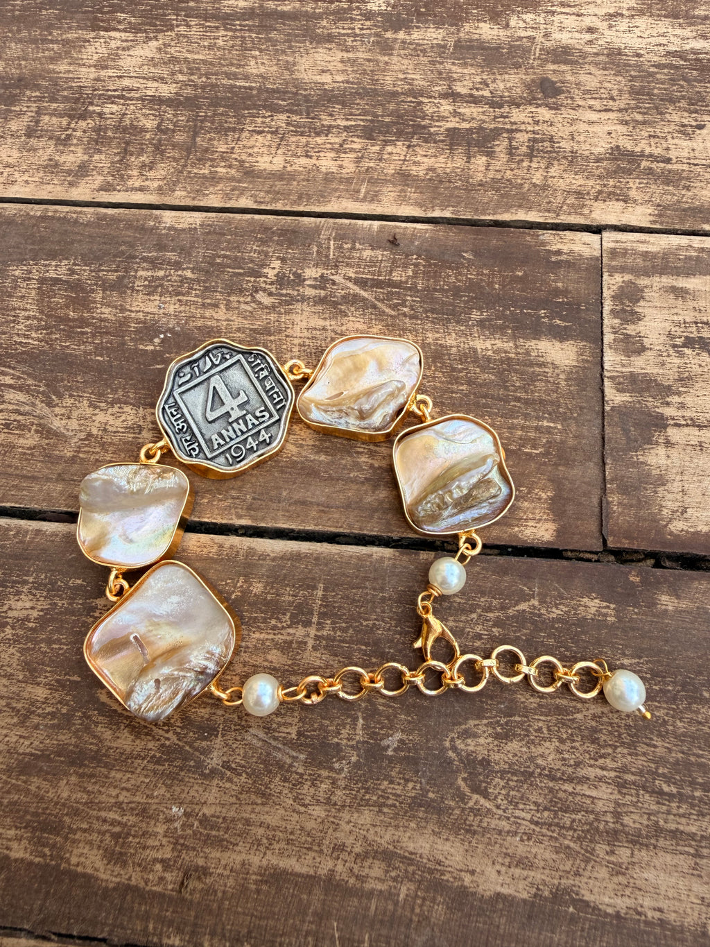 Mother of Pearl Empress Bracelet