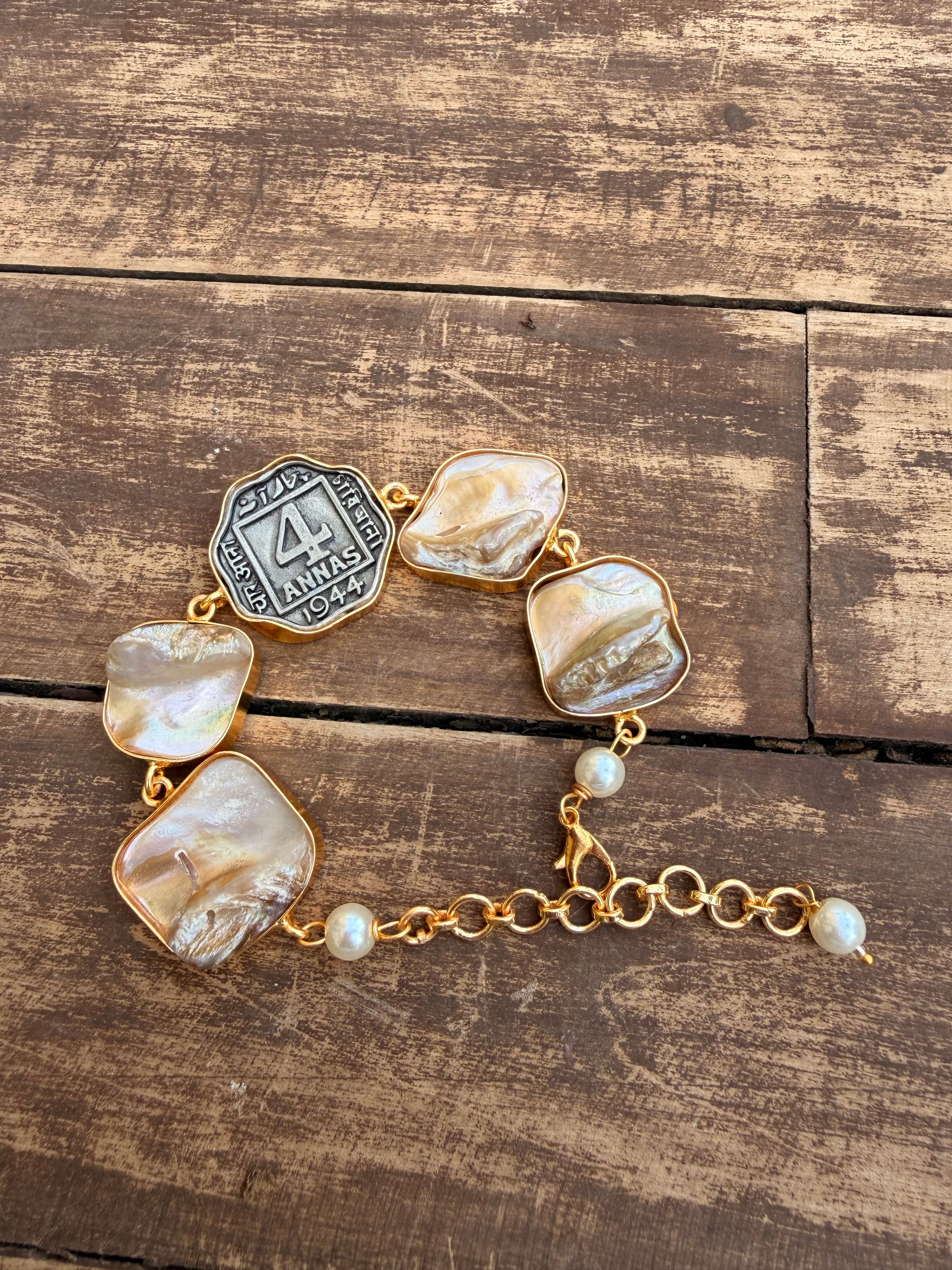 Mother of Pearl Empress Bracelet