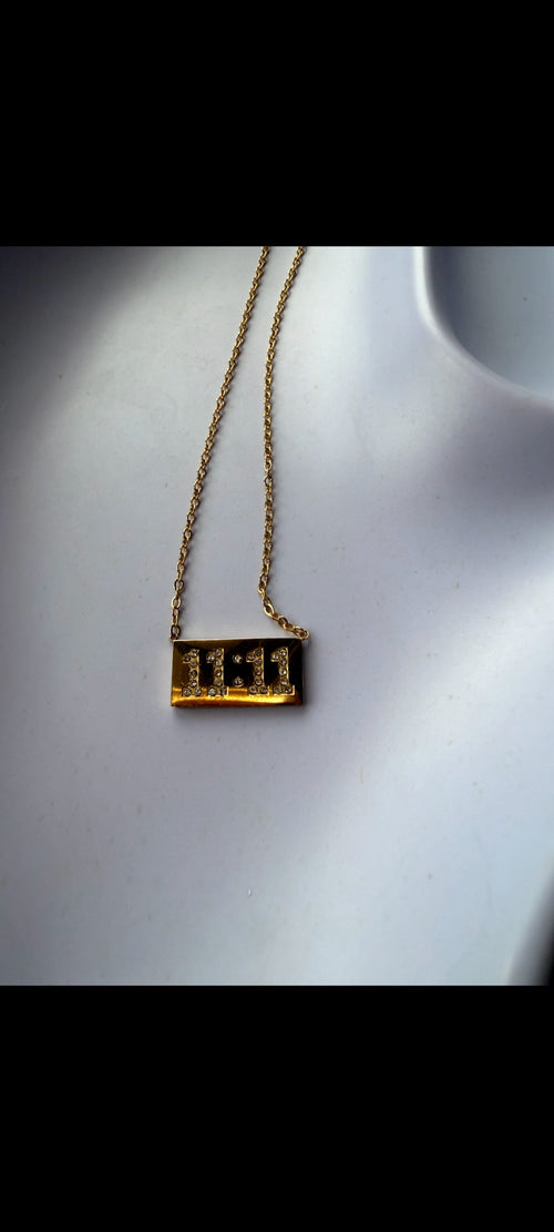 11:11 Angle Neckless