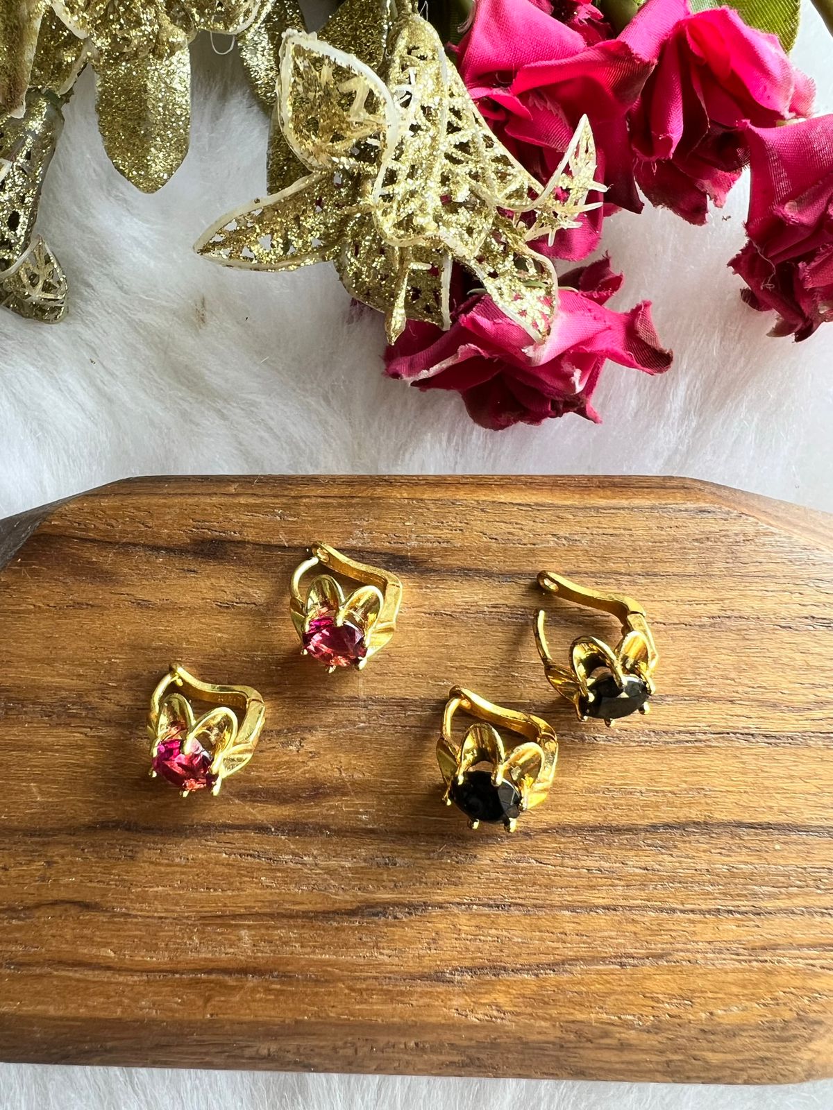 Midnight Blossom Earrings