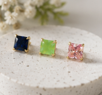 Celeste Prism Studs